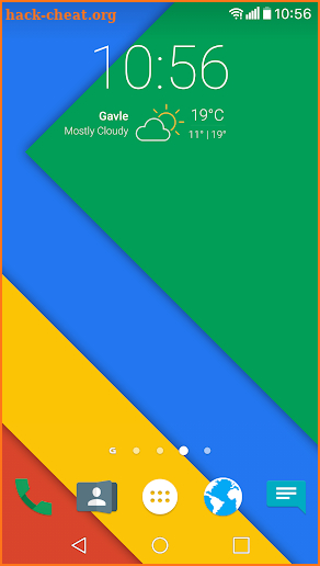 Curv theme for Chronus Weather Icons screenshot