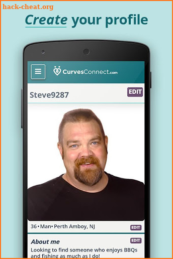 CurvesConnect.com screenshot