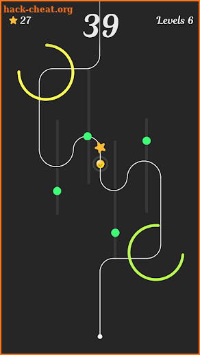 Curvy path screenshot