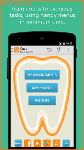 Cusp Dental Clinic Software screenshot