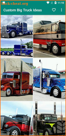 Custom Big Truck Ideas screenshot