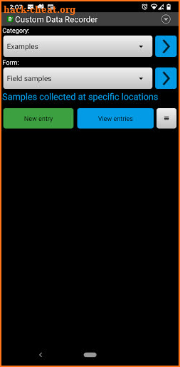 Custom Data Recorder screenshot