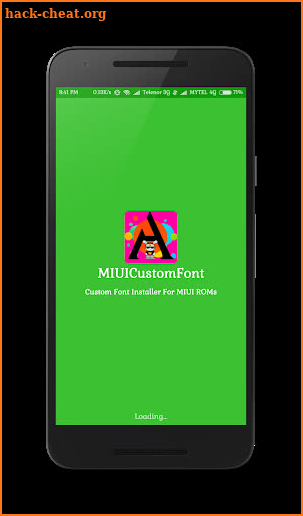 Custom Font Installer For MIUI screenshot