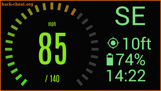 Custom HUD Speedometer Pro screenshot