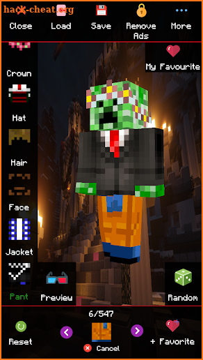 Custom Skin Creator for Minecraft PE screenshot