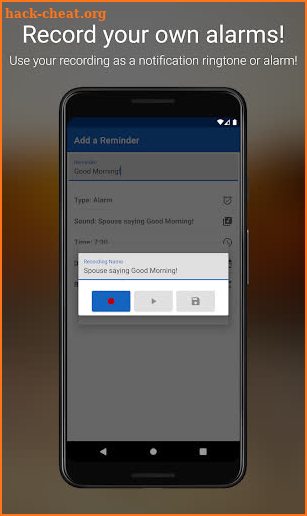 Custom To Do Reminder Notification and Alarm screenshot