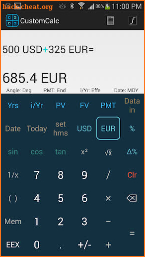 CustomCalc Pro Calculator screenshot