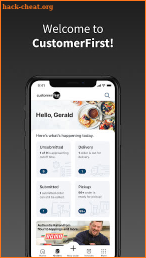 CustomerFirst screenshot