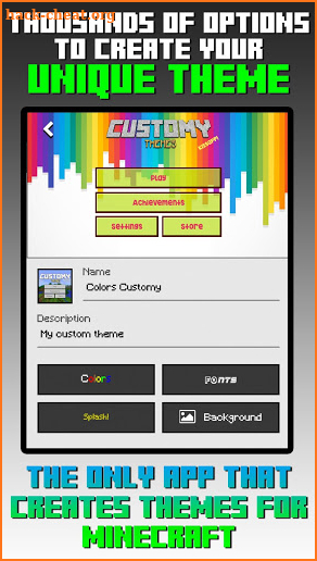 Customy Themes for Minecraft PE screenshot