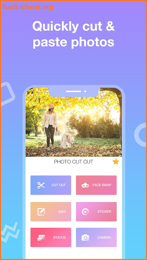 Cut And Paste Photo Editor With Background Eraser screenshot