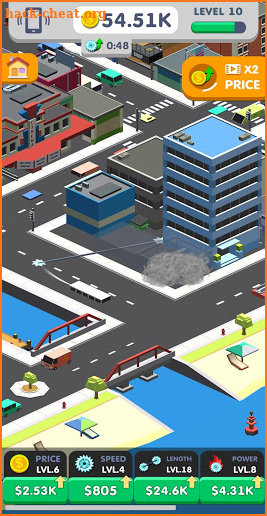 Cut City Idle screenshot