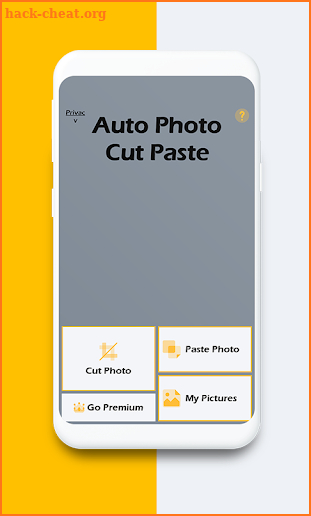 Cut Photos and Paste screenshot