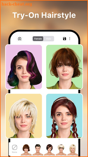 Cute: AI Hair Style screenshot