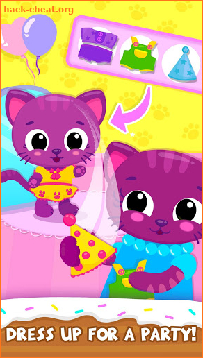 Cute & Tiny Birthday - Baby Pet Party screenshot