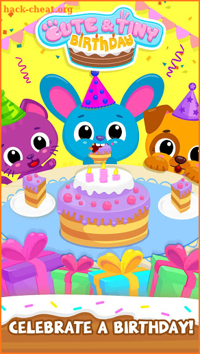Cute & Tiny Birthday - Baby Pet Party screenshot