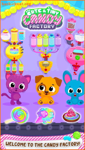 Cute & Tiny Candy Factory - Sweet Dessert Maker screenshot
