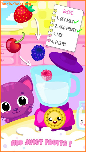 Cute & Tiny Milkshakes - Baby Fruit Smoothies screenshot