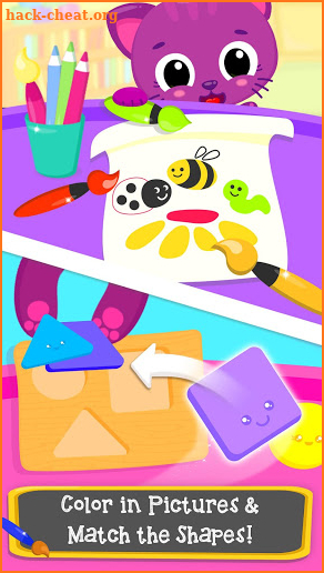 Cute & Tiny Preschool - Learning With Baby Pets screenshot
