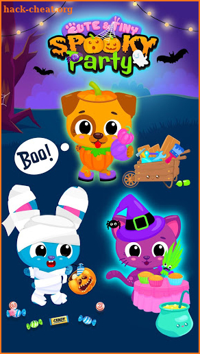 Cute & Tiny Spooky Party - Halloween Game for Kids screenshot