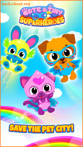 Cute & Tiny Superheroes - Brave Pets to the Rescue screenshot