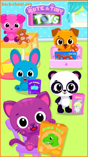 Cute & Tiny Toys - Doll, Dino, Car, Bear & Robot screenshot