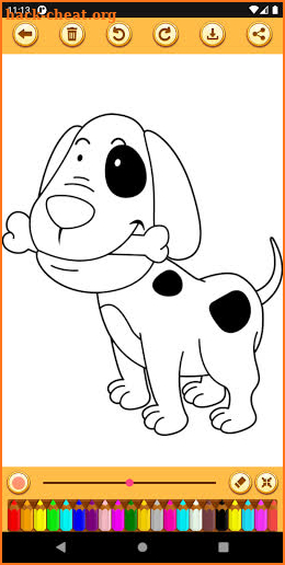 Cute Animal Coloring Pages screenshot