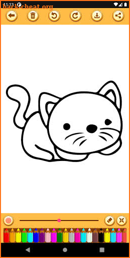 Cute Animal Coloring Pages screenshot