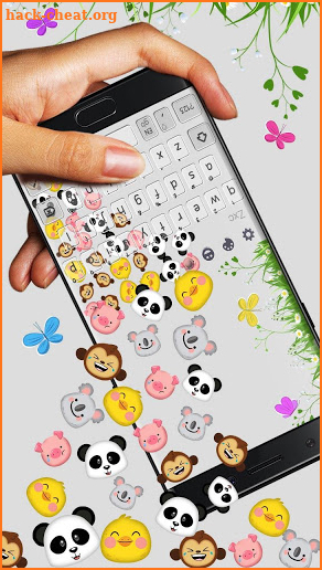Cute Animal Emoji Keyboard screenshot