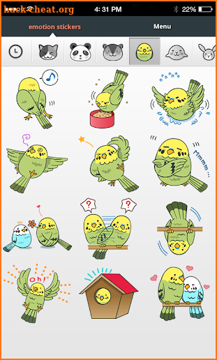 Cute Animal Stickers – Animal Faces & Cat Emojis screenshot