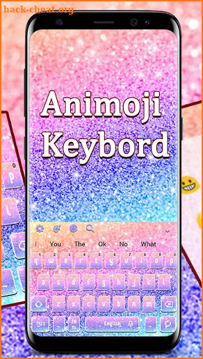 Cute Animoji Keyboard Theme screenshot
