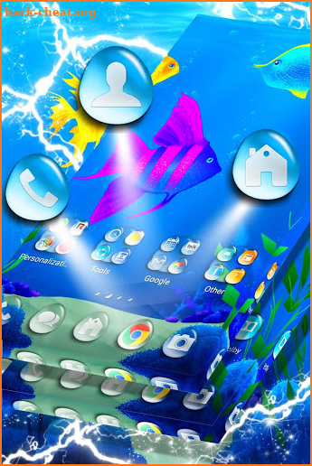 Cute Aquarium Launcher screenshot