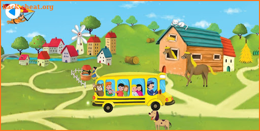 Cute Baby Bus Driving Games for Baby Girls & Boys screenshot