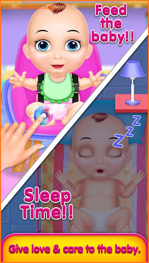 Cute Baby daycare and babysitter madness screenshot