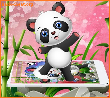 🐼🐼🐼Cute Baby Panda Theme screenshot