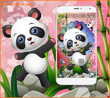 🐼🐼🐼Cute Baby Panda Theme screenshot