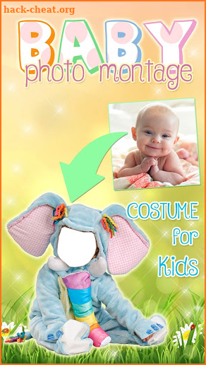 Cute Baby Photo Montage App 👶 Costume for Kids screenshot