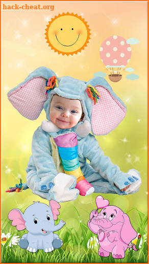 Cute Baby Photo Montage App 👶 Costume for Kids screenshot