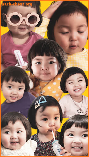 Cute Baby Stickers: Jin Miran Funny WAStickersApp screenshot