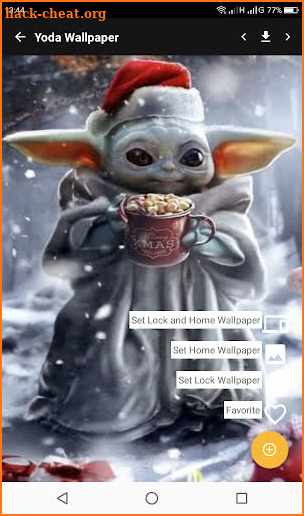 Cute Baby Yoda Wallpapers screenshot