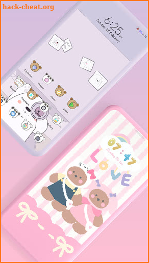 Cute Bear EMUI 10/11 Theme screenshot