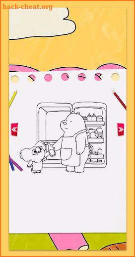 Cute Bears Coloring Book screenshot