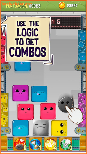 Cute Boxes: Logical game for Color Brain Training screenshot
