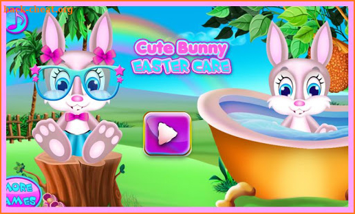Cute Bunny Easter Care screenshot