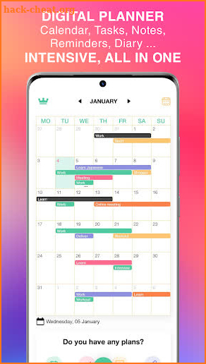 Cute Calendar : Daily Planner screenshot