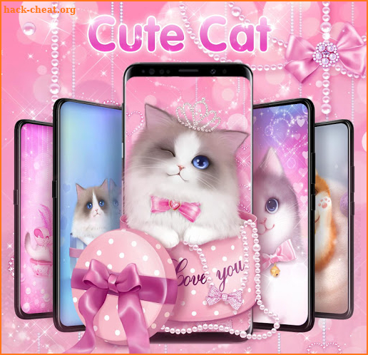 Cute Cat Live Wallpapers screenshot