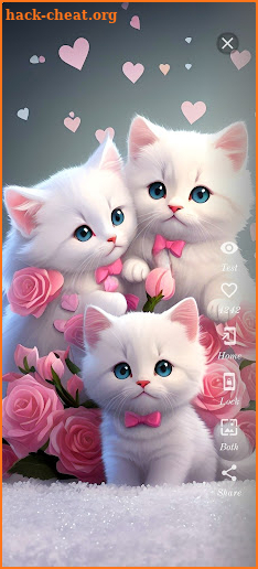 Cute Cat Wallpaper HD screenshot