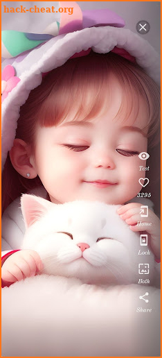 Cute Cat Wallpaper HD screenshot