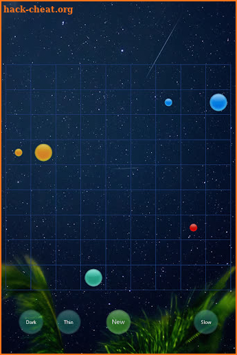 Cute Color Balls Lines screenshot