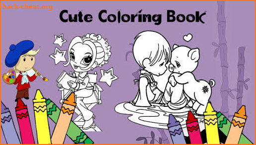 Cute Coloring Book screenshot