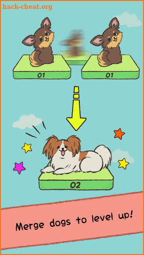 Cute dogs - collect as many dogs as possible- screenshot